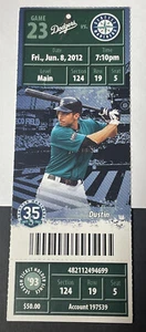Mariners Kombi No-Hitter 6-8-12 Ganzjahresticket - Ichiro 3 Hits Millwood - Bild 1 von 4