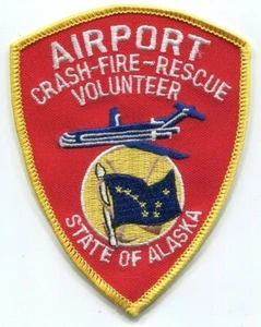 State of Alaska - Airport Crash-Fire-Rescue Vol. Patch (Emblem) - Picture 1 of 1