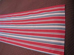 PATRIOTIC TABLE RUNNER,  Indoor/outdoor material,  17 " x 46 "  inches. - Picture 1 of 8