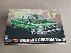 Aoshima 1/24 Rare Kit Toyota 80 Hilux Custom Version 3 Pickup Truck - Picture 1 of 16