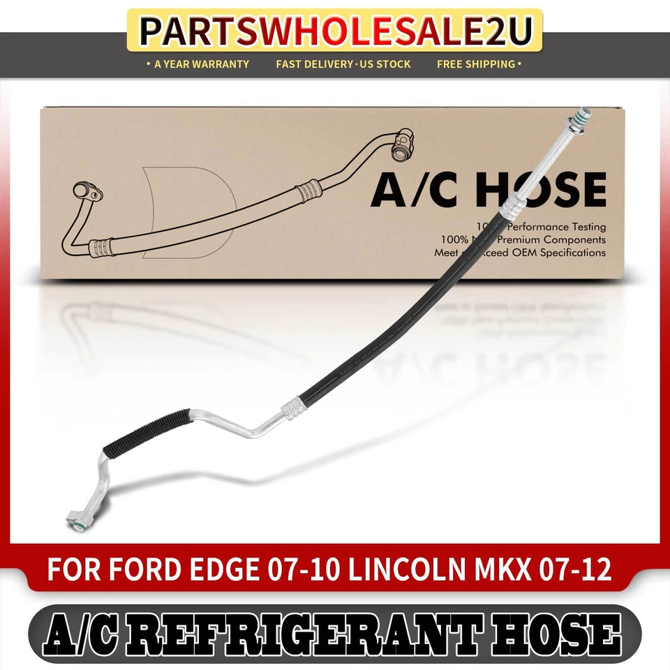 Línea de succión de manguera de aire acondicionado para Ford Edge 2007-2010 Lincoln MKX 2007-2012 V6 3,5 L 3,7 L Foto 1 de 4