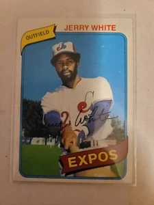 1980 TOPPS JERRY WHITE #724 EX/NM - Imagen 1 de 1