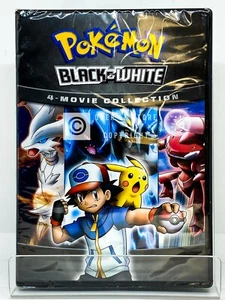Pokemon Black & White - 4 Movie Collection - DVD - Brand New | Factory Sealed - Picture 1 of 4