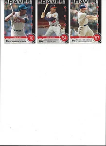 2015 Topps Baseball History Red Schoendienst Milwaukee Braves #3B - Picture 1 of 1