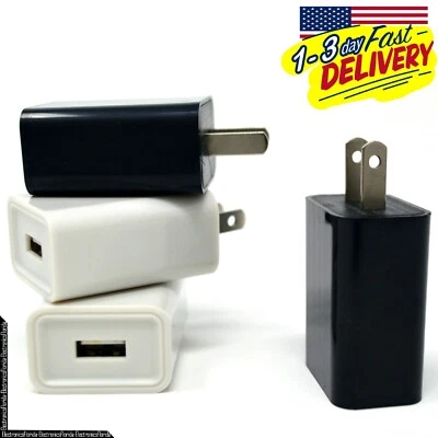 1A USB Charging Wall Charger Power Adapter For iPhone Samsung Xiaomi Android - Imagem 1 de 4