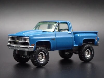 Chevrolet 1981 81 camioneta pickup Stepside 4x4 escala 1:64 coche modelo fundido a presión Foto 1 de 4