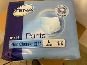 Tena Pants Plus Classic - Taglia L - Confezione da 14 pezzi