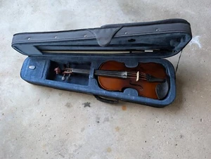 Cherrystone E-Geige 4/4 Geige Violine mit Koffer und Bogen - Bild 1 von 17