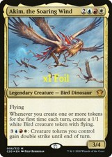 MTG Foil Commander 2020 Akim, the Soaring Wind MINT