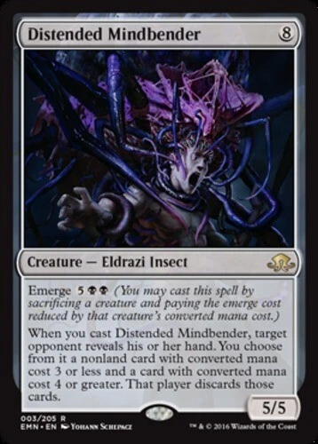 Distended Mindbender ~ Moderately Played Eldritch Moon MTG Magic UltimateMTG Col - Image 1 of 1