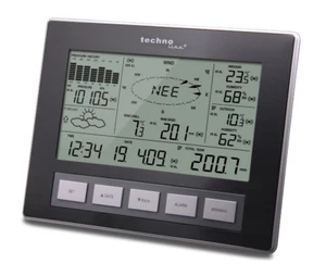Technoline WS 2816 Funkwetterstation digital Wind Regen Temperatur Luftfeuchte  - Bild 1 von 4