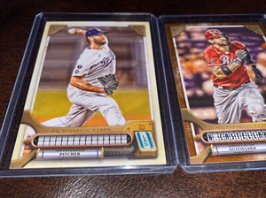 2022 Topps GQ Missing Name Plate  #138 Clayton Kershaw and Castellanos #260/399 - Picture 1 of 9