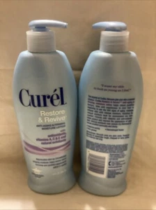 2x Curel Restore & Revive Anti-Aging & Firming Moisture Lotion (13.5 oz ea) - Picture 1 of 1