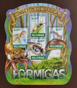 Mozambique 2015 / African Inects - Ants  / 4v ms - Picture 1 of 1