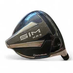 Taylor Made SIM MAX Golf Driver 9 ( 9.0 ) degree ( RH ) w/cover - Picture 1 of 11