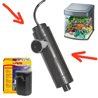 sera UV-C Lampe 5 W für bioactive IF 400 + UV marin Biotop ( LED ) Cube - 31128