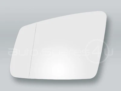 Heated Door Mirror Glass and Backing Plate LEFT fits MB CL CLS GLK B W216 W218 - Image 1 of 2