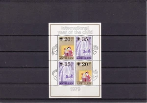 SA29e Netherlands Antilles 1979 International Year of Child, mint sheet. - Picture 1 of 1