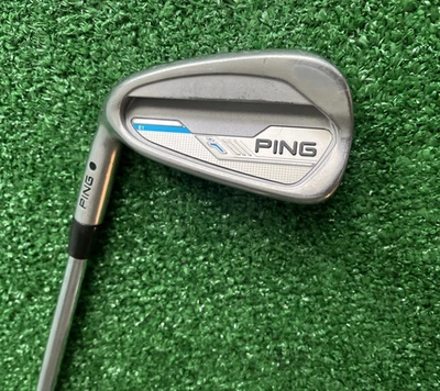 PING i E1 Single 7-Iron Black Dot, Stiff Ping AWT 2.0 Steel, Men's LEFT-Handed - Image 1 of 4