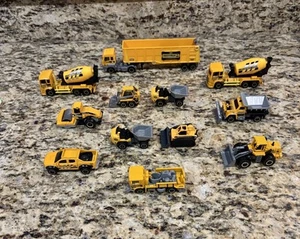 HUGE Twelve Piece Matchbox Working Rigs Convoys Construction Vehicle Lot New - Picture 1 of 4