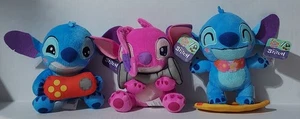 Disney Lilo & Stitch 7 Zoll Plüschtier Stofftier Stitch und Engel Neu mit Etikett 3er Set - Bild 1 von 14