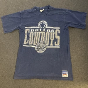 Dallas Cowboys Nutmeg Shirt Men Large Blue Vintage NFL USA READ - Picture 1 of 10