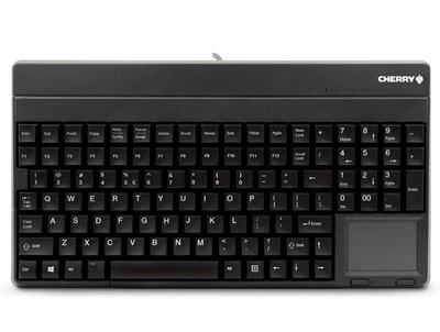 New Cherry SPOS G86-62401 Compact USB POS Keyboard w/ Trackpad, 106 Key, IP54 - Image 1 of 4