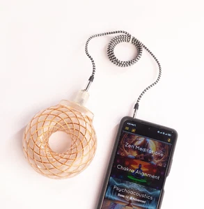 12 turns  clear 4.6" Rodin Coil Scalar Toroidal Vortex Wave Generator  12 cm - Picture 1 of 16