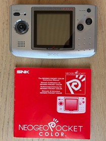 Neo Geo Pocket system + Manual, Silver (Used)