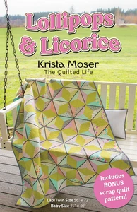 Lollipops & Licorice Quilt Pattern by Krista Moser - Picture 1 of 8