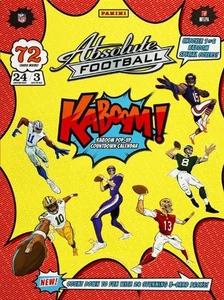 2024 PANINI ABSOLUTE FOOTBALL COUNTDOWN CALENDAR 8-BOX CASE - Picture 1 of 7