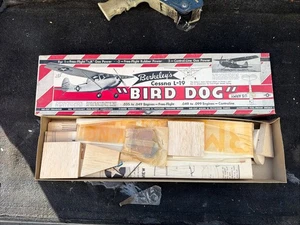 Box und Inst. Berkeley Models Inc Cessna L-19 "Bird Dog" RC Modellflugzeug Bausatz - Bild 1 von 10