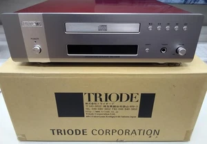 Dual Triode TRV-CD6SE Vacuum Tubes CD Player Receiver Japan Tested Used - Picture 1 of 6