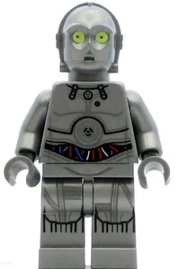 LEGO Star Wars Minifigure Silver Protocol Droid (75146) (Genuine) - Picture 1 of 1