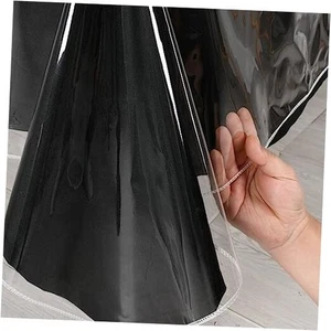  Clear Plastic Tablecloth Rectangle - 102" x 54" (Rectangular) Crystal Clear - Picture 1 of 7