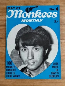 MONKEES MONTHLY Magazine No.4 May 1967 Acceptable - Bild 1 von 14