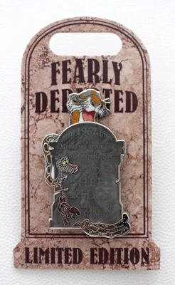 Prendedor Disney Shere Khan Fearly Departed 2021 Foto 1 de 4