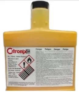 Citronix 302-2011-001 Aceton Yellow pigmented Aceton ink 0.75L for ci3200/ci3300 - Picture 1 of 1