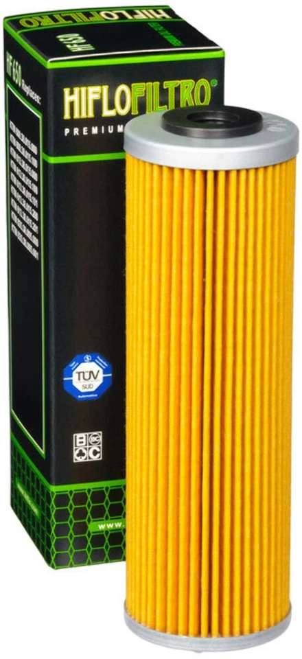 Filtro de aceite HIFLOFILTRO HF650 08-16 KTM 1190 RC8 Foto 1 de 2