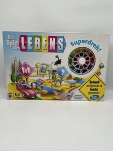 Das Spiel des Lebens Superdreh Hasbro 2013 Vollständig geprüft - Bild 1 von 4