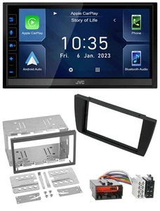 JVC DAB Bluetooth MP3 USB 2DIN Autoradio für Jaguar X-Type S-Type 2003-2008 - Bild 1 von 10