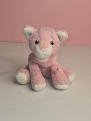 Peluche Russ Yomiko Dreamers rosa gato atigrado #12210 peluche gatito púrpura  Foto 1 de 4