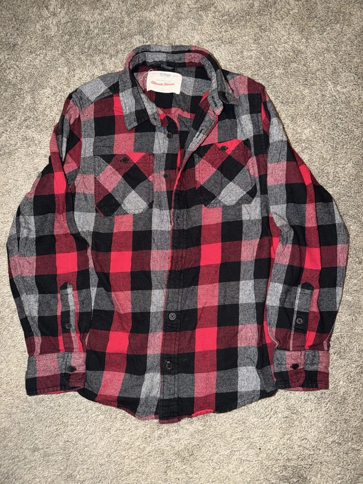 Camisa de franela Urban Pipeline~niños talla L grande 12-14 Foto 1 de 1