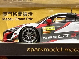 Spark 1/43 Honda Acura Racing NSX GT3 #84 GT World Cup Macau Grand Prix GP 2017 - Picture 1 of 14