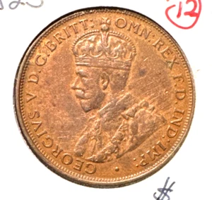 Australia 1933 penny KM 23 XF cleaned (2) - Picture 1 of 2