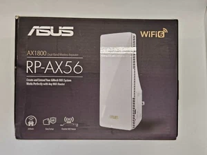 ASUS RP-AX56 AX1800 Dual Band WiFi 6 (802.11ax) Repeater & Range Extender - Afbeelding 1 van 5