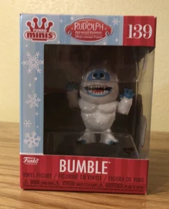 Funko Minis Rudolph Red Nosed Reindeer Bumble Diamond Glitter 139 - Picture 1 of 7