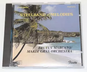 Brutus Marcato Mardi Gras Orchestra Steelband Melodies 1988 CD Oop FCD1013 1st - Foto 1 di 20
