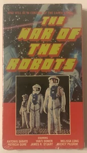 The War of the Robots VHS Tape 1978 Antonio Sabato Sci-Fi Brand New Sealed! - Picture 1 of 3