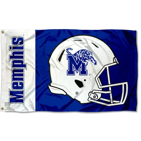 Memphis Tigers Football Helmet Flag Large 3x5 Cover